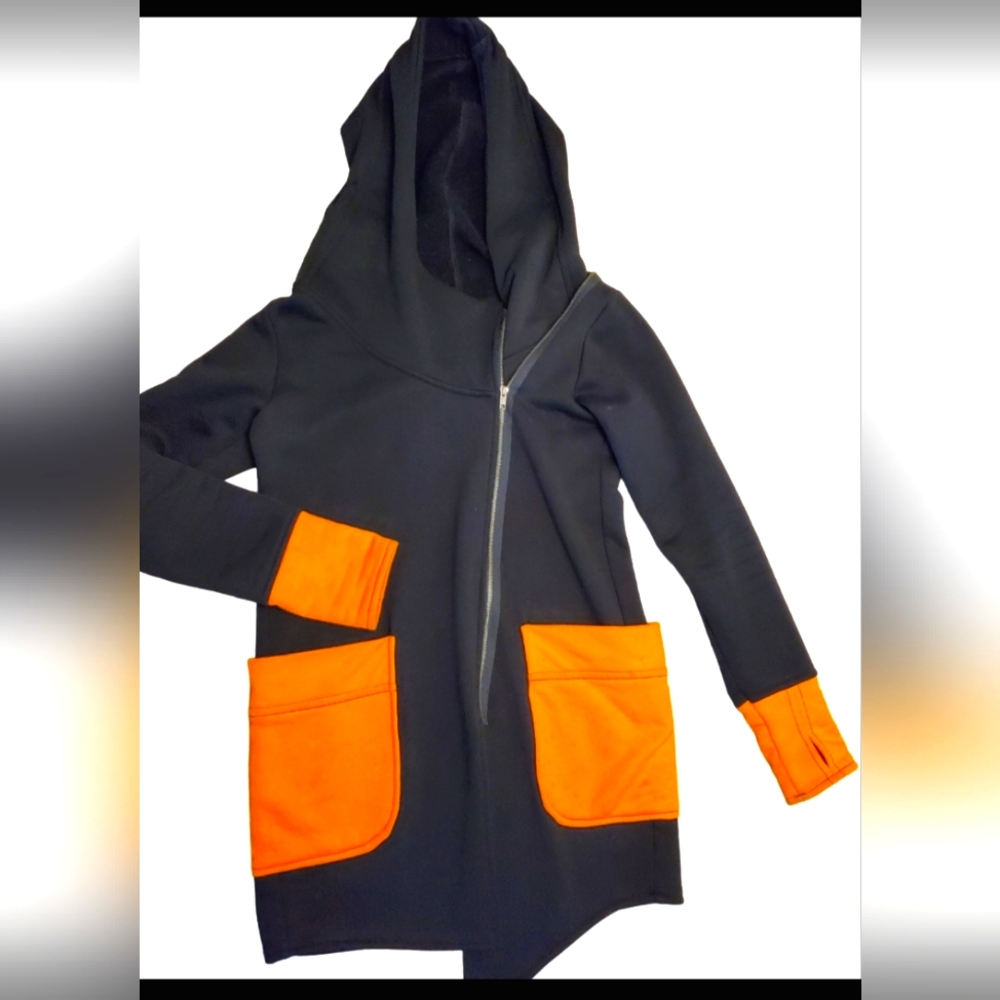 Handmade hooded coat